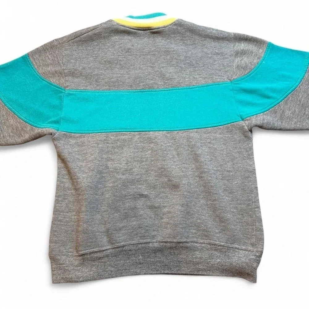 Vintage Jerzees by Russell quarter‎ zip sweatshirt size medium